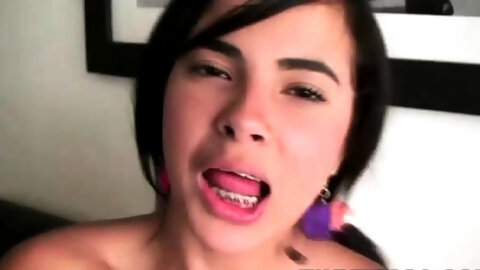 Tiny Tessa Finger Pussy